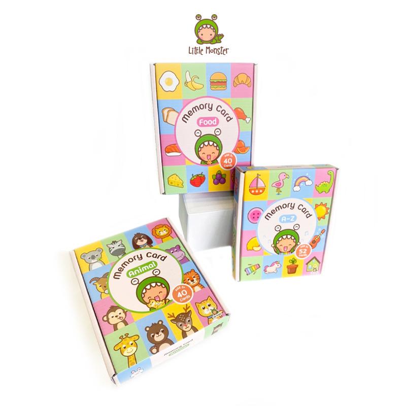 Little Monster | Memory Game & Flash Card เกมจับคู่ภาพ
