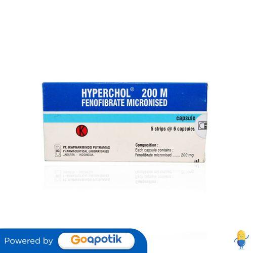 HYPERCHOL M 200 MG BOX 30 KAPSUL