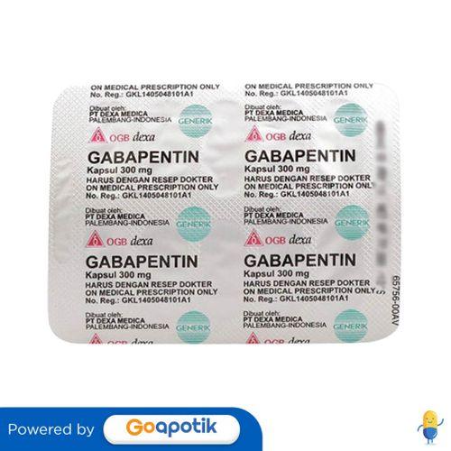 GABAPENTIN OGB DEXA MEDICA 300 MG STRIP 10 KAPSUL