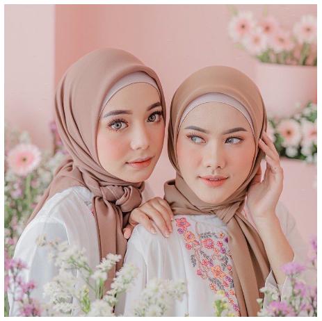 HIJAB BELLA SQUARE PREMIUM HIJAB SEGIEMPAT VIRAL ANTI LETOY