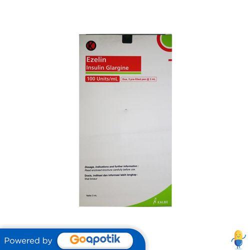 EZELIN 100 IU/ML INSULIN 3 ML BOX 5 PRE-FILLED PEN