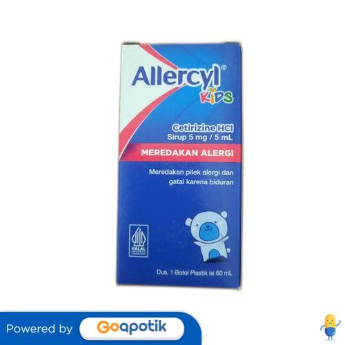 ALLERCYL KIDS SIRUP 60 ML BOTOL