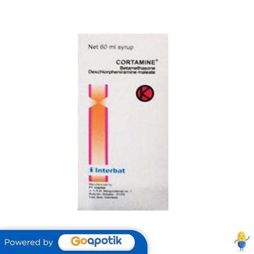 CORTAMINE SYRUP ISI 60 ML BOTOL