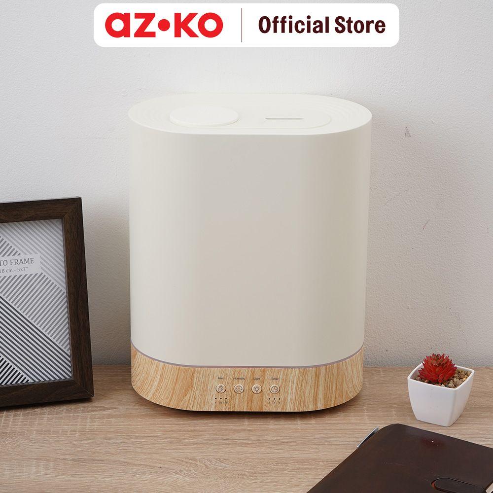 AZKO Breathe Ultrasonic Diffuser Aroma Large 1.8 Liter - Putih Pengharum Ruangan Pewangi Kamar Aroma Therapy Essential Oil Diffuser Aromaterapi Aroma Diffuser