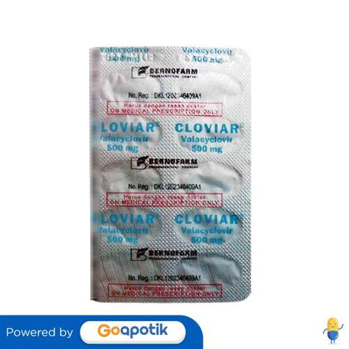CLOVIAR 500 MG STRIP 10 KAPLET