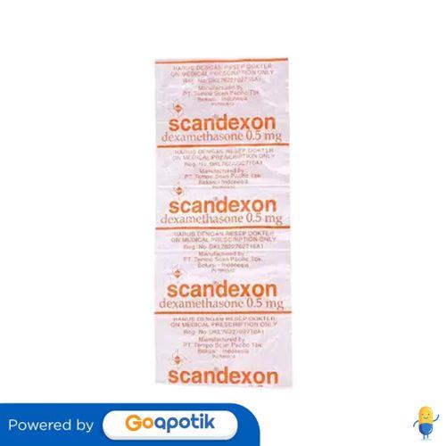 SCANDEXON 0.5 MG STRIP 10 TABLET