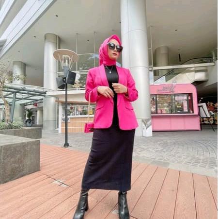 Blazer Wanita Korea Blazer Formal Wanita Blezer Casual Wanita