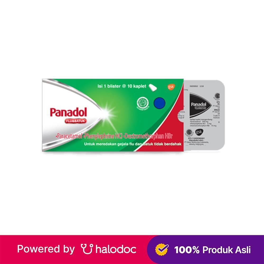Panadol Flu & Batuk 10 Kaplet