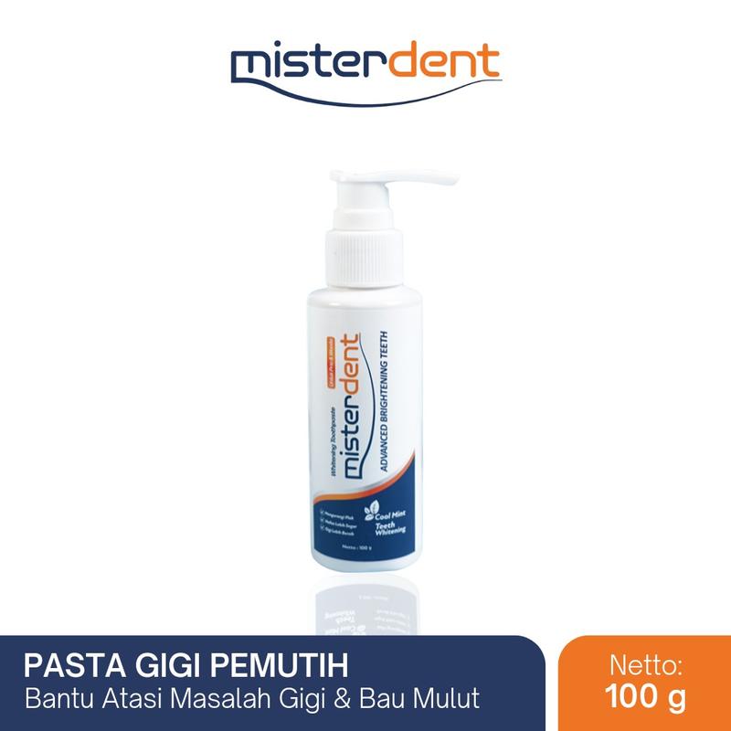 Misterdent Advanced Brightening Teeth - Pasta Gigi Pemutih Atasi Masa…