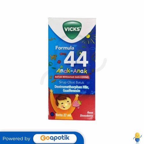 VICKS FORMULA 44 ANAK RASA STRAWBERRY SIRUP 27 ML