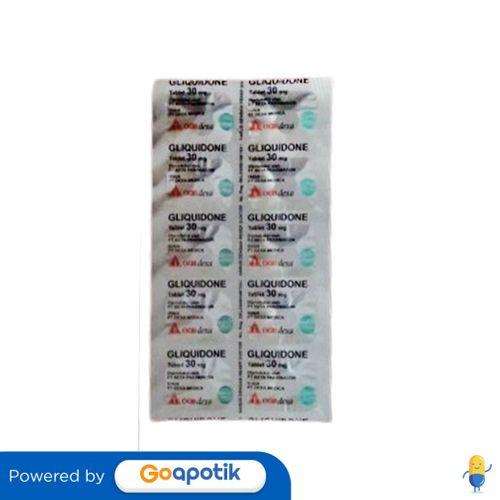 GLIQUIDONE OGB DEXA MEDICA 30 MG STRIP 10 TABLET / DIABETES