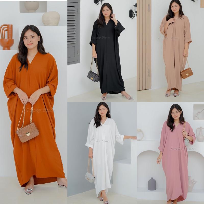 KAFTAN LEBARAN CRINCLR AIRFLOW