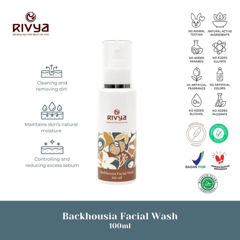 RIVYA Backhousia Facial Wash 100ml