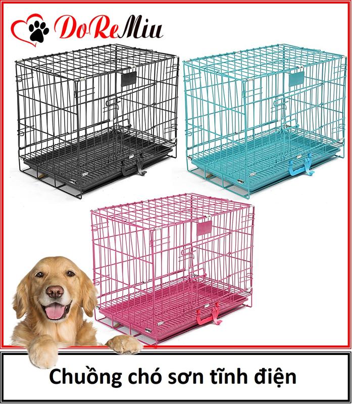 Doremiu SD90 - Chuồng chó mèo sơn tĩnh điện chó lớn phù hợp chó và mè…