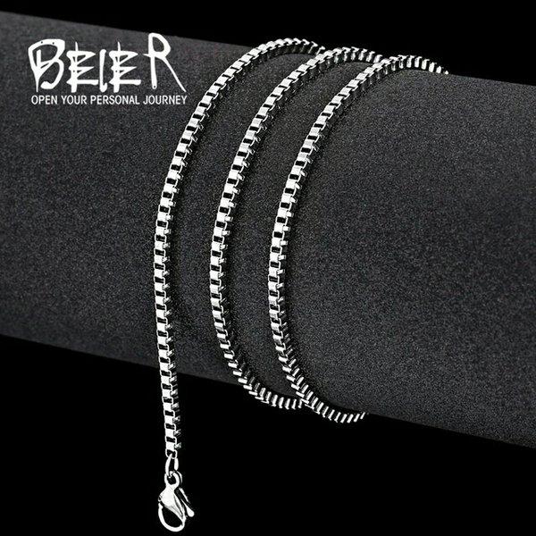 TERBARU!! KALUNG TITANIUM MODEL KOTAK ANTI KARAT 100% ORIGINAL