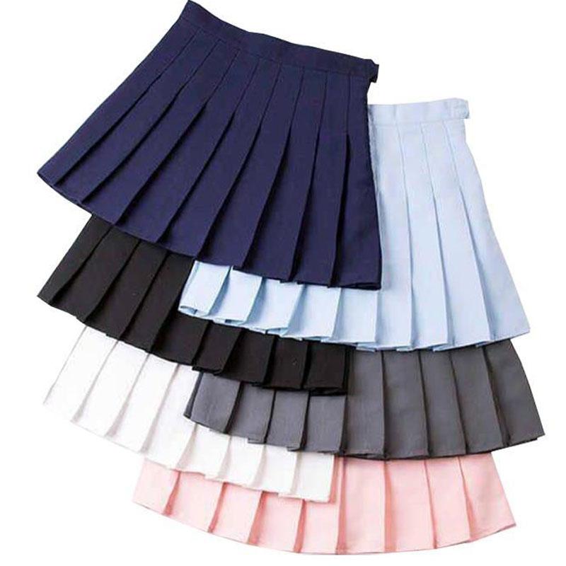 Girl Pleated Tennis Skirt High Waist Short Dress With Underpants Slim…