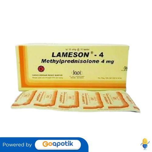 LAMESON 4 MG BOX 100 TABLET