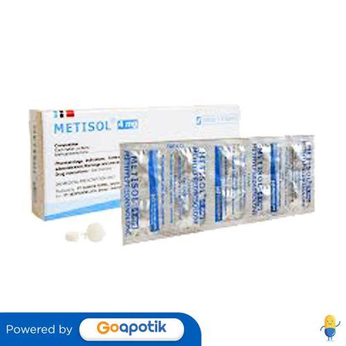 METISOL 4 MG BOX 50 TABLET