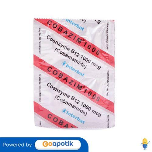 COBAZIM 1000 MG STRIP 4 KAPSUL