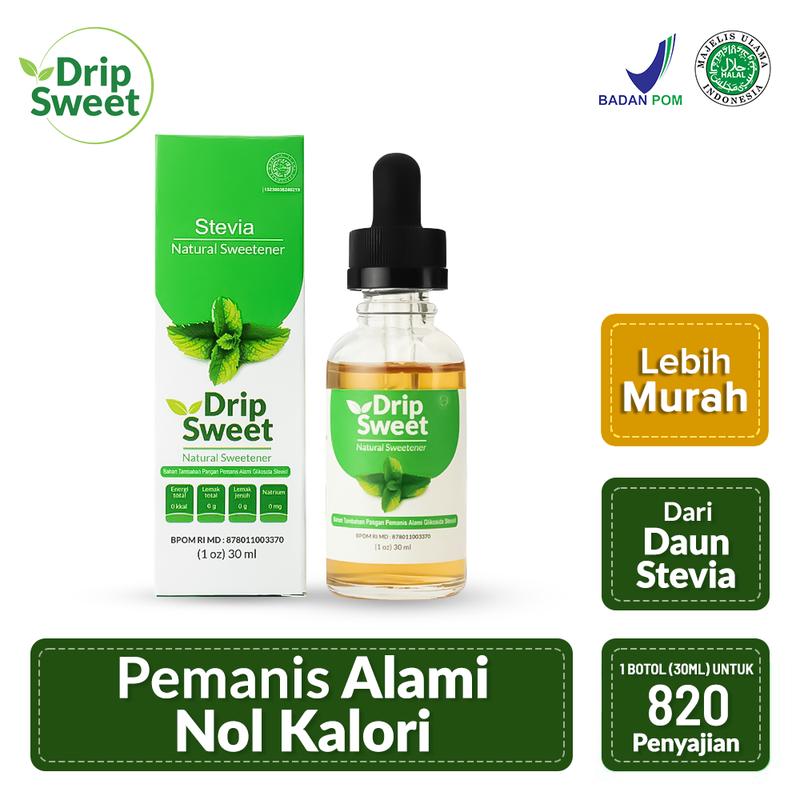 Drip Sweet Stevia Cair 30 ML