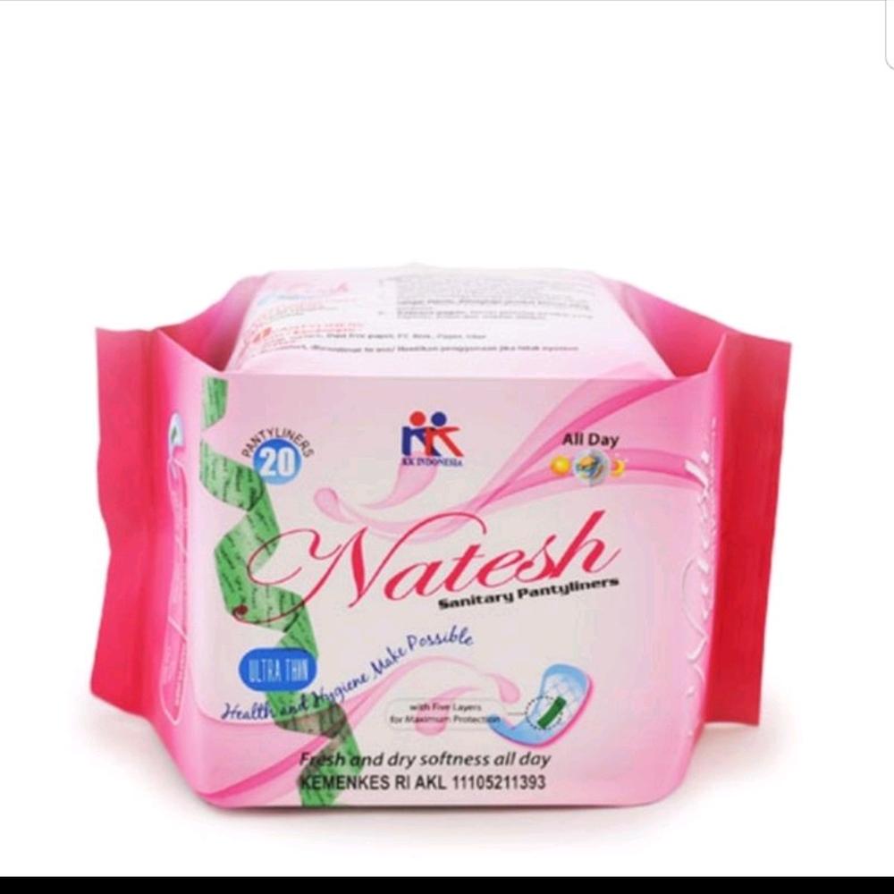 natesh pantyliner Keputihan