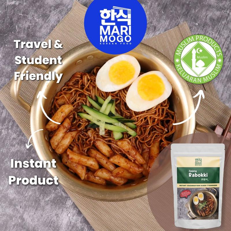 MariMogo Instant Jjajang Rabokki