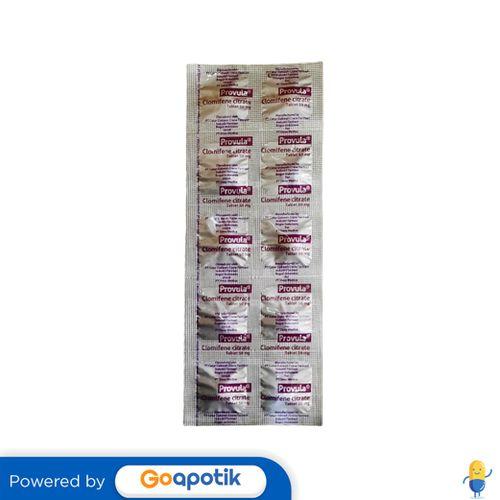 PROVULA 50 MG STRIP 10 TABLET