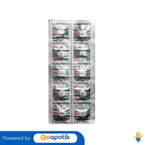 GLIMEPIRIDE OGB DEXA MEDICA 1 MG STRIP 10 TABLET / DIABETES