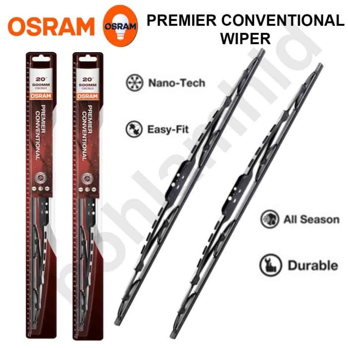 WIPER MOBIL SIGRA OSRAM Premier Conventional 2Pcs kn-kr - 22 dan 16 - 22 dan 16