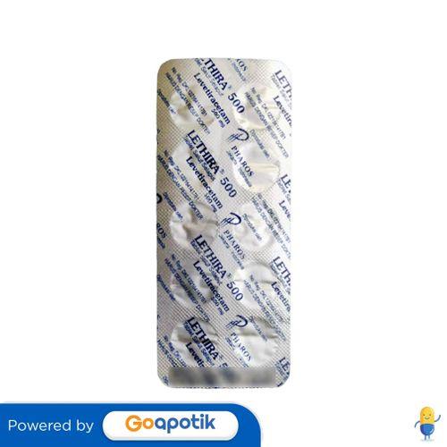 LETHIRA 500 MG STRIP 10 TABLET