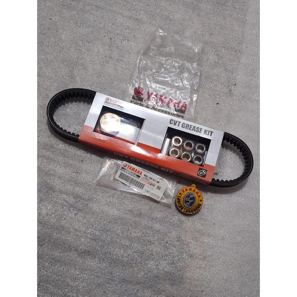 V-BELT KIT / V-BELT SET ROLLER YAMAHA FREEGO ORIGINAL YGP B5D-WE76J-00