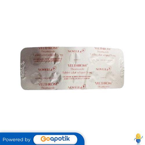 VELTHROM 5 MG STRIP 10 TABLET