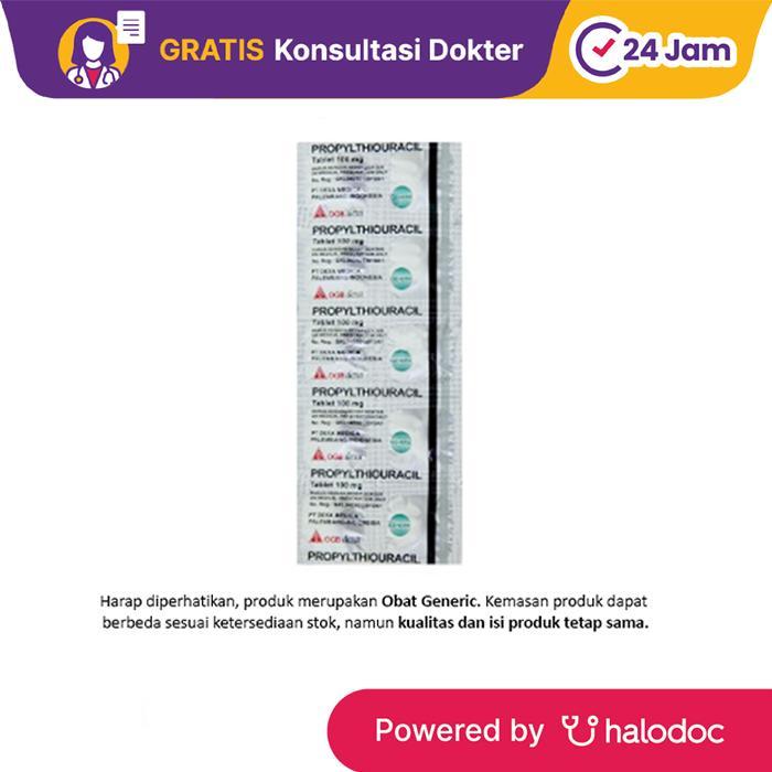 Propylthiouracil (Ptu) 100 mg 10 Tablet